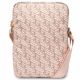 3. Torba Guess GCube Stripes na tablet 10" - różowa