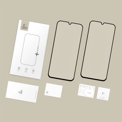7. Szkło hartowane Tech-Protect Glass Fit+ 2-pack na Samsung Galaxy A16 4G / 5G / A26 5G / A17 4G / 5G - czarne