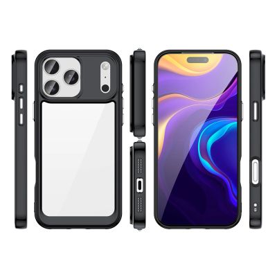 2. Etui Outer Space na iPhone 17 Pro Max - czarne przezroczyste