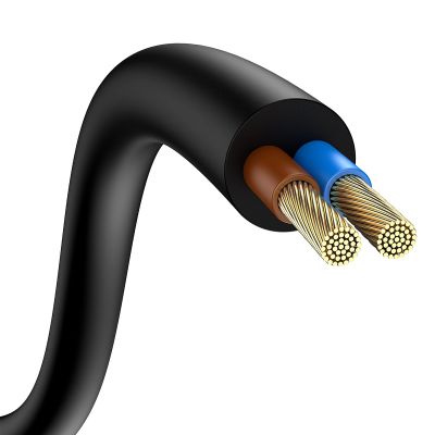 5. Baseus GaN3 Pro szybka ładowarka sieciowa GaN 2 x USB Typ C / 2 x USB 65W PD, QC4.0+, AFC, PPS + kabel USB Typ C - USB Typ C 1m czarny (CCGP040101)