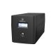 Zasilacz awaryjny UPS 1000VA/600W, 220V/50Hz, obudowa Tower, LCD, 4×CEE 7/3, USB, akumulatory VRLA 2×7Ah, kabel USB A-B 1.2 m, kabel zasilający CEE 7/7 1.4 m ALANTEC