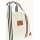 3. Torba Paul&Shark unisex z tkaniny — mleczna biel, model 26418103-469