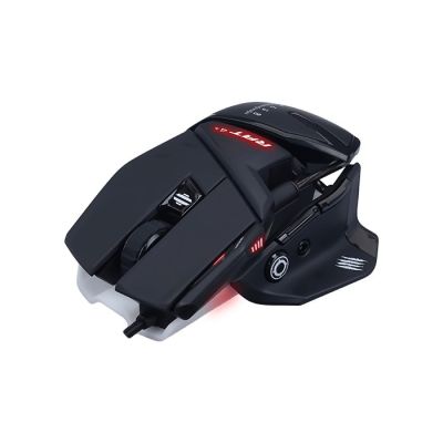 4. Mysz gamingowa Mad Catz THE AUTHENTIC R.A.T. 4+ (MR03MCINBL000-0)