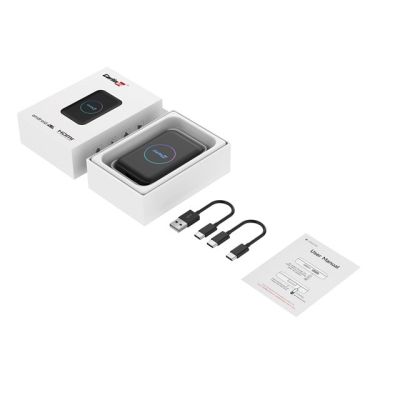 27. Carlinkit Adapter bezprzewodowy Lite S HDMI 4GB+32GB Android Auto/Carplay dla radioodtwarzaczy samochodowych czarny
