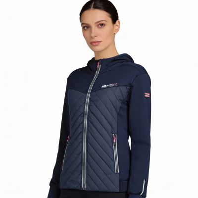 7. Geographical Norway Softshell TRIANGLE NAVY / PINK DB LADY 024 (WY3257F/GN/Navy / Pink)