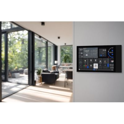 10. Panel sterowania Shelly Wall Display XL, czarny