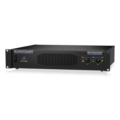 4. Behringer EP2000 wzmacniacz audio Przedstawienie/scena Czarny