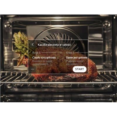 5. Piekarnik parowy Electrolux EOB9S3XT AI 800 72 l | SteamPro | MealAssist | AI Taste Assist | WiFi Connected Cooking | czarny mat