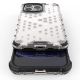 10. Honeycomb etui pancerny pokrowiec z żelową ramką iPhone 13 Pro zielony