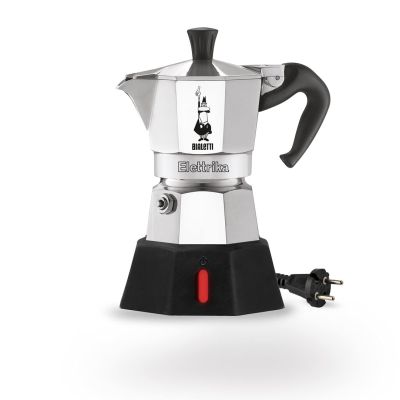 10. Kawiarka elektryczna BIALETTI MOKA ELETTRIKA 2778/MR (kolor srebrny)