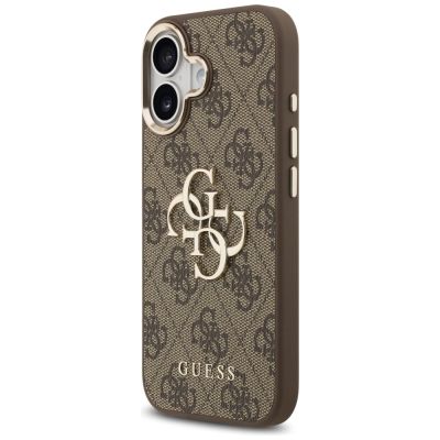 2. Etui Guess 4G Big 4G Classic Logo na iPhone 17 - brązowo-złote