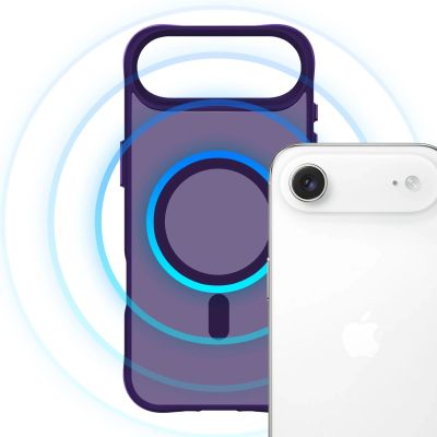 22. Etui 3mk Smoke MagCase na iPhone Air - fioletowe
