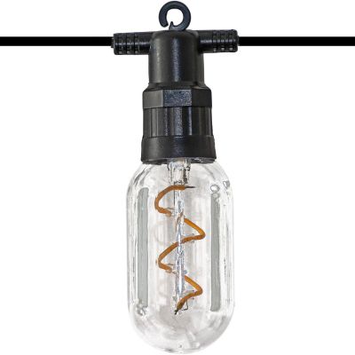 10. PARTY LIGHT GIRLANDA ZEWNĘTRZNA 12 ŻARÓWEK 12LED SPIRALNYCH 6,3M 230V