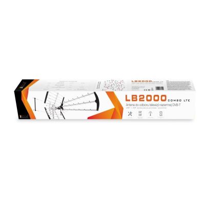 8. Antena kierunkowa zewnętrzna Libox LB2000 (32 dB; Typ F)