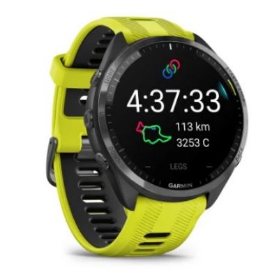 3. Zegarek sportowy Garmin Forerunner 965 jaskrawożółty