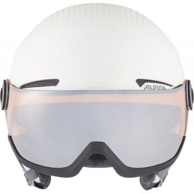 3. Kask narciarski ALPINA ARBER VISOR Q-LITE WHITE 54-58