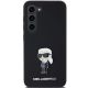 3. Etui Karl Lagerfeld Silicone Ikonik Metal Pin na Samsung Galaxy S24 - czarne