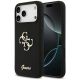 Etui Guess Silicone Big 4G Script na iPhone 17 Pro Max - czarne