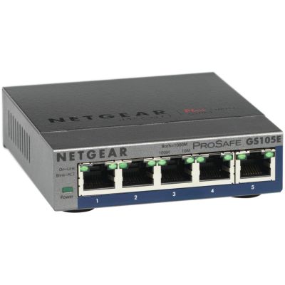 3. Switch Netgear GS105E-200PES 5p Unmanaged Gigabit