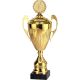 2. Puchar metalowy złoty z przykrywką 7098/EP