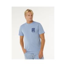 Koszulka męska RIP CURL Keep On Trucking Ss Tee niebieska
