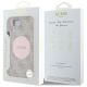 8. Etui Guess 4G Circle Classic Logo MagSafe na iPhone 16e - różowe