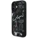2. Etui Karl Lagerfeld Grained Pattern & Logo MagSafe na iPhone 16 - czarne