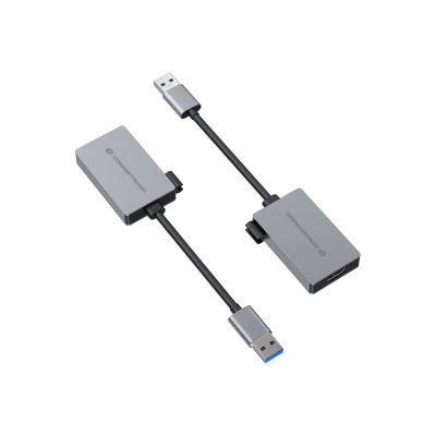 3. Conceptronic ABBY22G zewnętrzna karta graficzna usb 1920 x 1080 px Szary