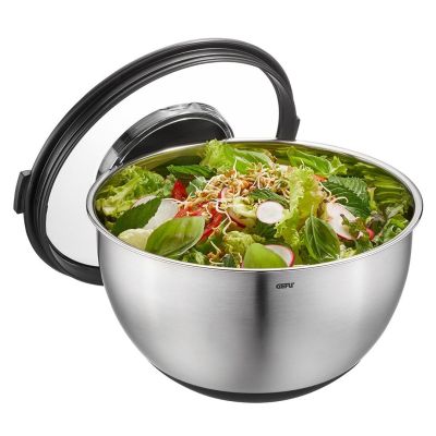 4. GEFU MUOVO G-35055 - Zestaw 2 mis z pokrywą