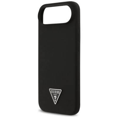 6. Etui Guess Silicone Triangle Logo MagSafe do iPhone 17 Air - czarne