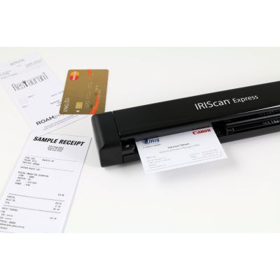 9. I.R.I.S. IRIScan Express 4 Skaner z podajnikiem 1200 x 1200 DPI A4 Czarny