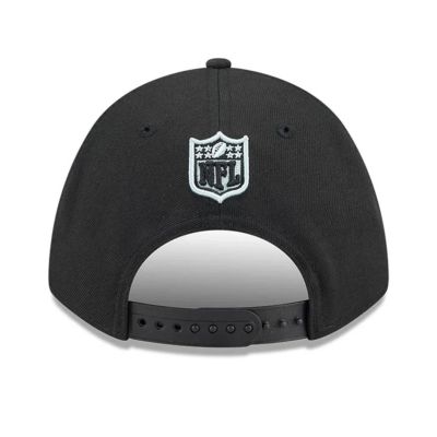 6. Czapka z daszkiem New Era 9FORTY NFL Las Vegas Raiders Team M-Crown Black - 60691819