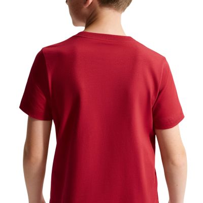 5. Koszulka dla dzieci Nike Sportswear czerwona FZ5177 608