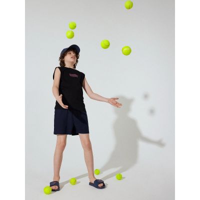 2. Spodenki plażowe boardshorty chłopięce 4F Junior