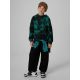 5. Bluza dresowa regular z kapturem chłopięca 4F 4FJKAW26TSWSM3154-90A