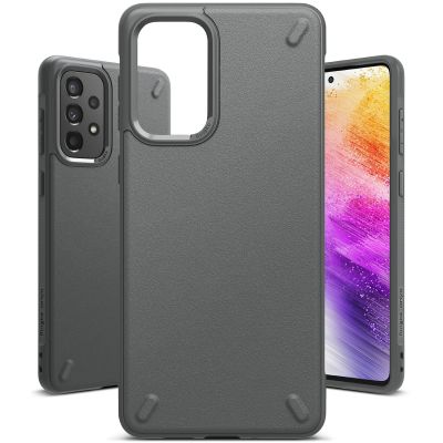 2. Ringke Onyx wytrzymałe etui pokrowiec Samsung Galaxy A73 szary