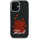 3. Etui Karl Lagerfeld Silicone Heart Sign Logo MagSafe na iPhone 16 - czarne
