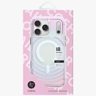 4. Etui UNIQ Coehl Vela Magnetic Charging na iPhone 18 Pro Max / 17 Pro Max - wielokolorowe