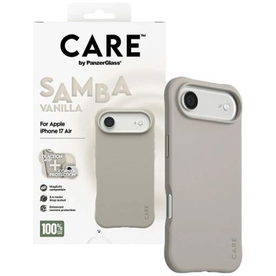 4. Etui CARE by PanzerGlass Fashionable Samba MagSafe na iPhone Air - szary