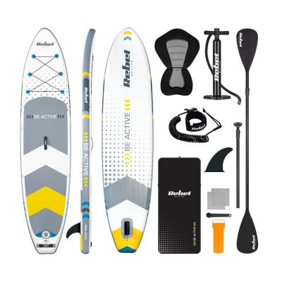 36. Deska SUP REBEL ACTIVE pompowana 350x81x15cm biała