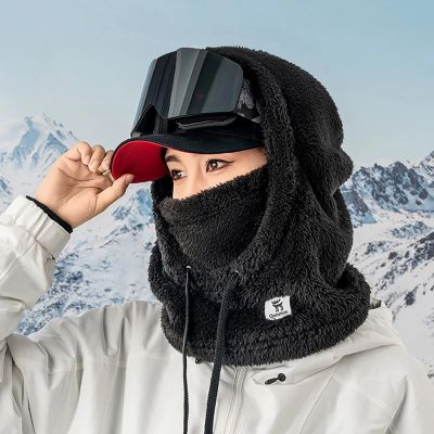 3. Kominiarka narciarska Qunature Arctic Velvet rozmiar M - czarna