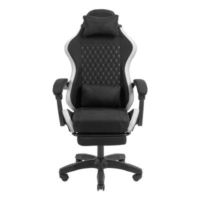 2. TACENS MARS MGC-X FABRIC Black/White - fotel gamingowy