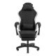 2. TACENS MARS MGC-X FABRIC Black/White - fotel gamingowy