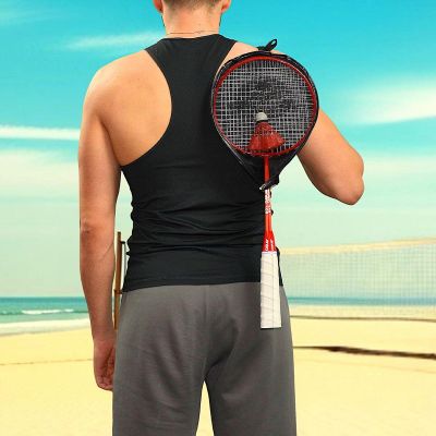 5. ZESTAW DO BADMINTONA W POKROWCU RED ORANGE ENERO 105