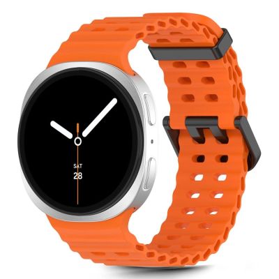 2. Pasek Tech-Protect IconBand Pro na Samsung Galaxy Watch 40 / 44 / 46 mm - pomarańczowy