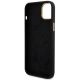 7. Etui Guess Silicone Logo Strass 4G do iPhone 15 - czarne