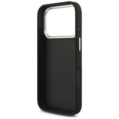 7. Etui Guess Grained Big 4G Classic Logo na iPhone 17 Pro - czarne