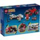 2. LEGO Sonic the Hedgehog 77118 - Silver w samochodzie kontra Knuckles w monster trucku