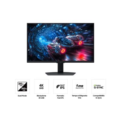 4. MONITOR SAMSUNG ODYSSEY G7 OLED 27" LS27FG702EUXEN 180/360Hz