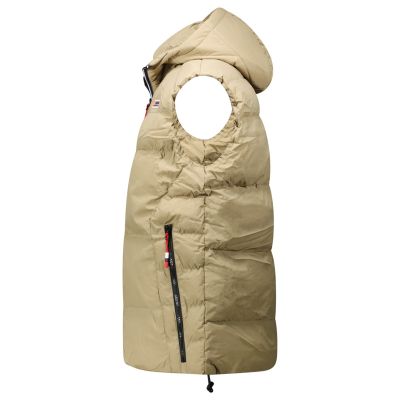 6. Kamizelka męska Geographical Norway VITO BEIGE DB MEN 001 (WZ6241H/GN-BEIGE)